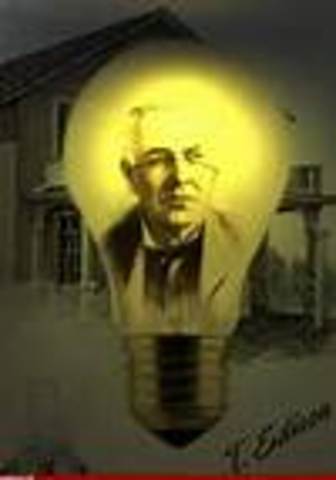 Thomas Edison invents light bulb
