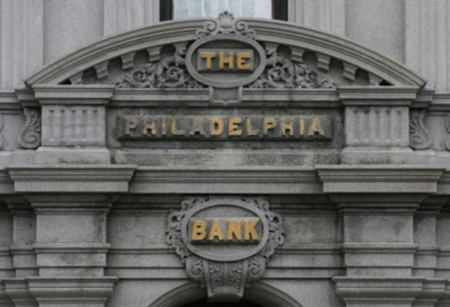First bank opened up in Philidelphia
