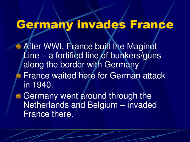 Germany conquers the Netherlands Belgium and France