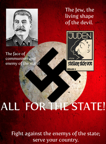 To show who the real enemy was during this time of WW1