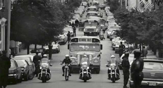 Forced busing begings