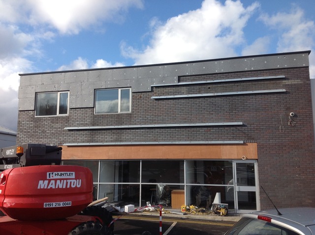 LED sign is going up