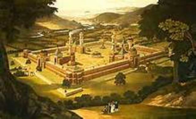 New Harmony commune established