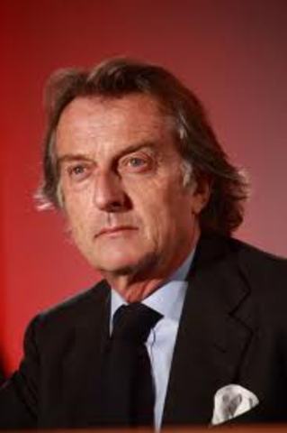 Current Chairman of Ferrari: Luca Di Montezemolo