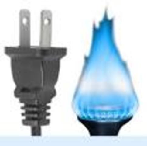 electricity and natural gases replace heating for U.S homes