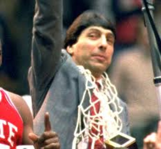 Valvano gets his first national championship