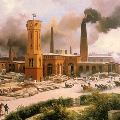 Timeline: Prozesse der Industrialisierung in England und Deutschland