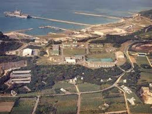 Dad went to Okinawa for 1 year