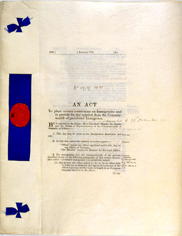 Immigration Restriction Act