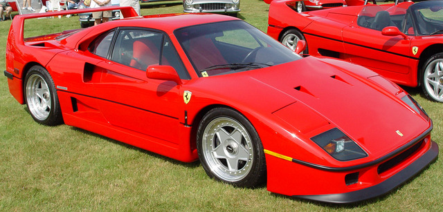 Ferrari F40 is last car to be released by him