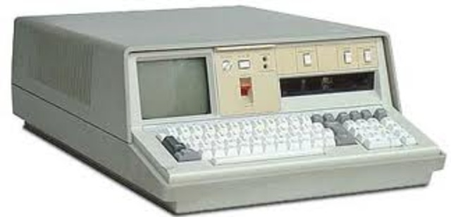 The first laptop or portable computer
