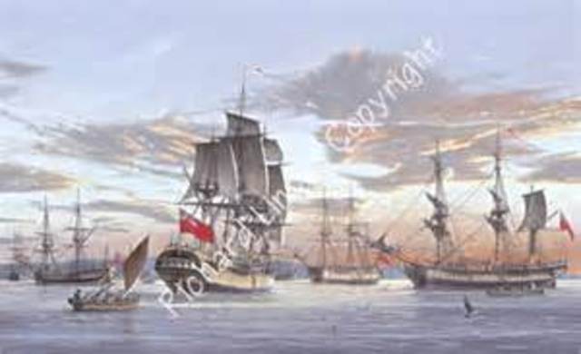 Prisoners Arrive In Australia