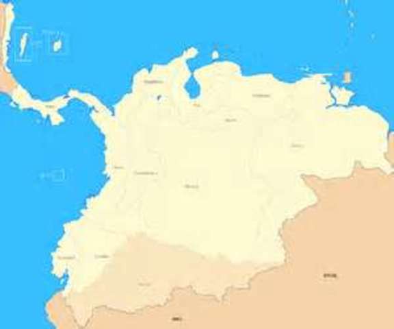 Simon Bolivar le declara la guerra al Perú