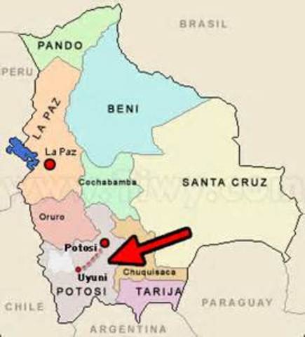 Se realiza el tratado de Piquiza firmado en Potosí