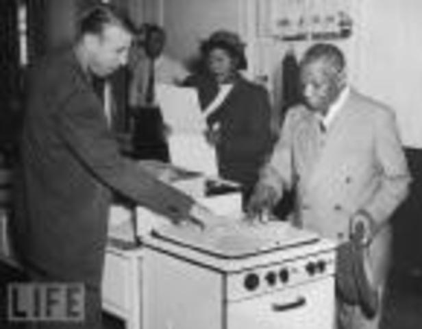 Blacks Get the Right to Vote