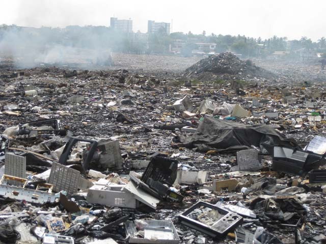 Buscando en el basurero