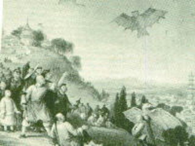 First Kite Flight - 200 BC