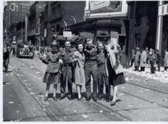 War is officially over.