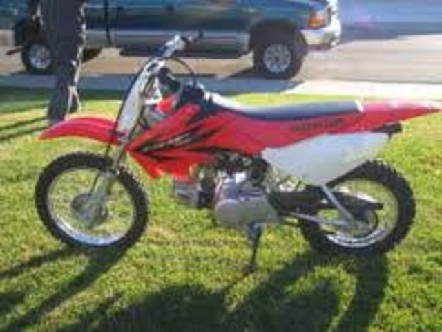 I got my first dirtbike..............It was a honda CR-70
