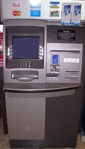 First ATM opens for business