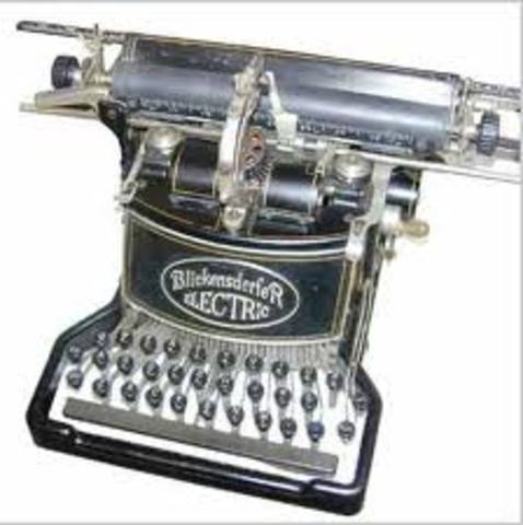 the first electric typewriter