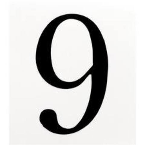 I was number 9 in my class