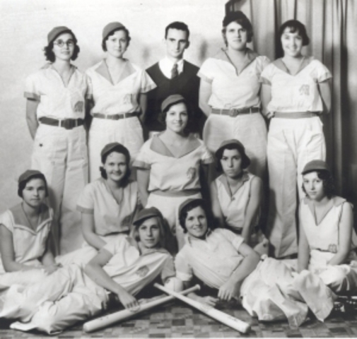 First softball team