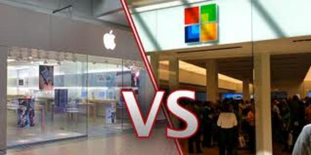 Apple and Microsoft Begin Friendly War