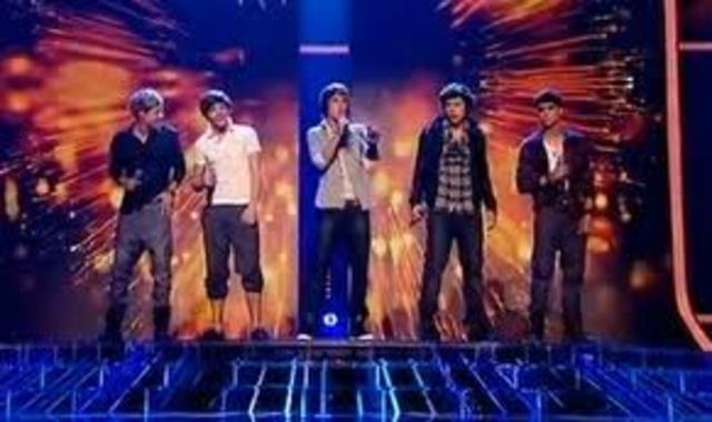 The lads final X Factor performance