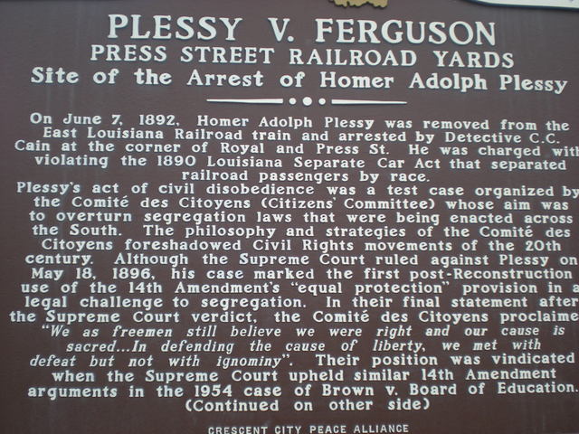 Plessy v. Ferguson