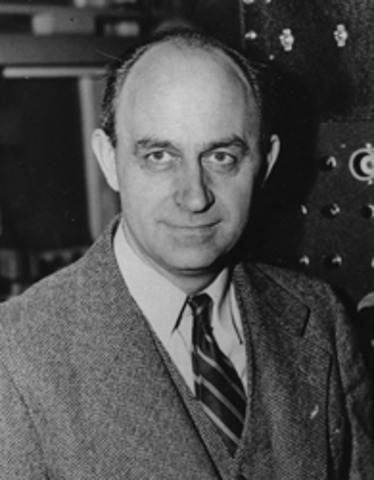 Enrico Fermi Splits An Atom