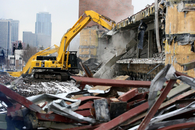 General Hospital blown up