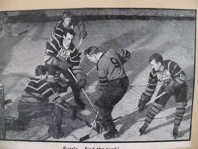 goalies had no helmets