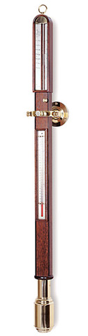 Evangelista Torricelli invents the mercury barometer