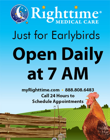Open 7AM, Make and appoint 24 hours a day