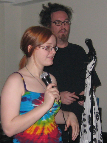 Rocking out for the holidays.