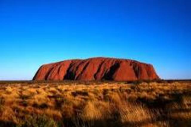 Uluru (Ayer's Rock) is discovered