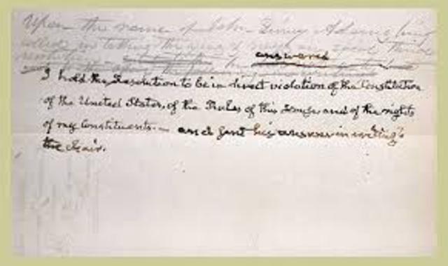 Gag Resolution passed