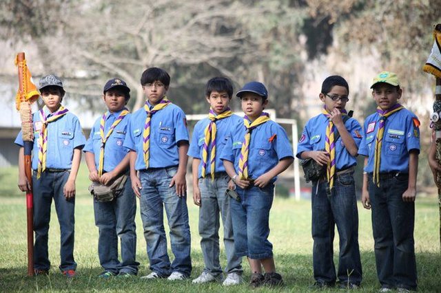 Entrada a los Scouts