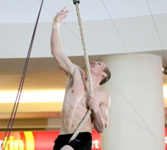 B. Šupčík, zlato ve šplhu na laně na LOH