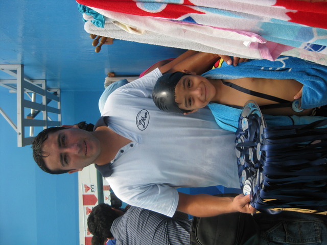 Aprendi a nadar en la Mar