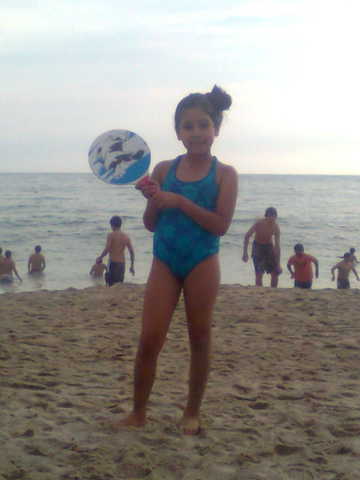 me fui a la playa con toda mi familia