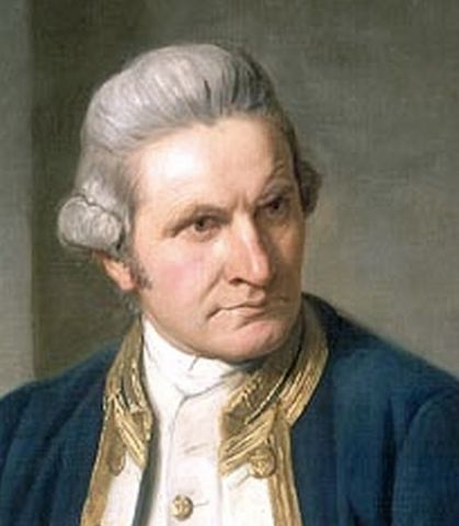 James Cook claims land for Britain