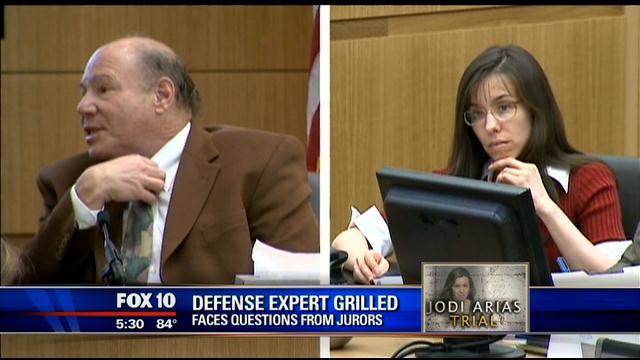 Psychologist answers juror questions in Jodi Arias trial