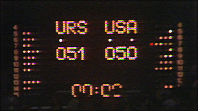 USA vs USSR 1972 basketball game