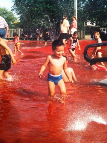 First Time at the Water Park