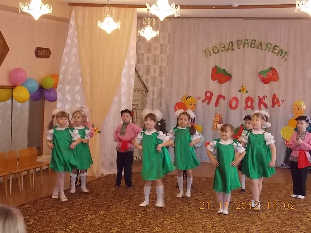 21 ноября 2012 годаСостоялось торжественное открытие ясельной группы «Ягодка», на которым присутствовали представители Администрации города и Поволжского Управления.