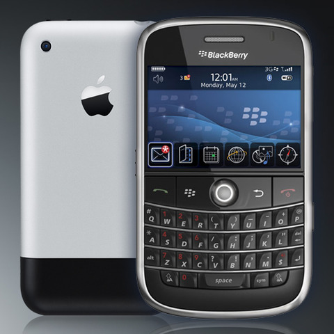 Blackberry and Apple