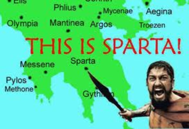 Sparta dominates Messinians
