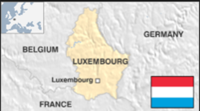 Luxembourg is occupied by Germany